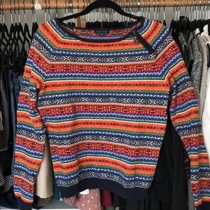 Fair-aisle sweater